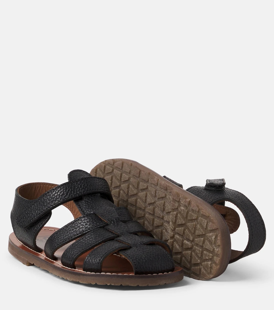 PèPè - Tino leather fisherman sandals