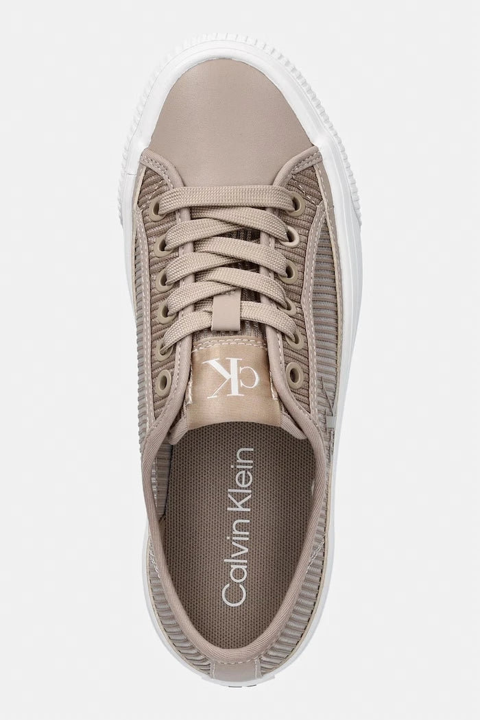 Calvin Klein VULC FLATF LACEUP STRIPED NYL маратонки дамски