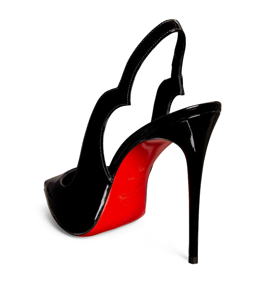Christian Louboutin Hot Chick Sling Patent Slingback Pumps 100
