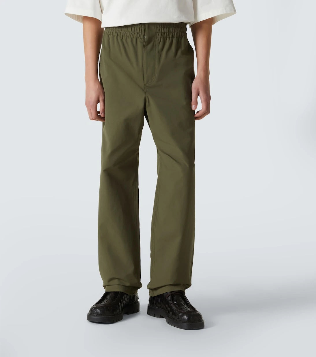 Bottega Veneta - Technical faille straight pants