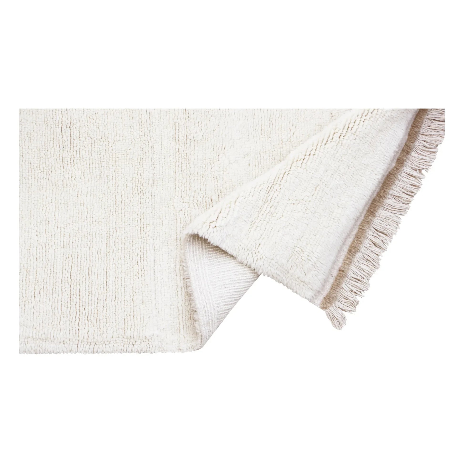 Lorena Canals - Steppe Runner Rug | White