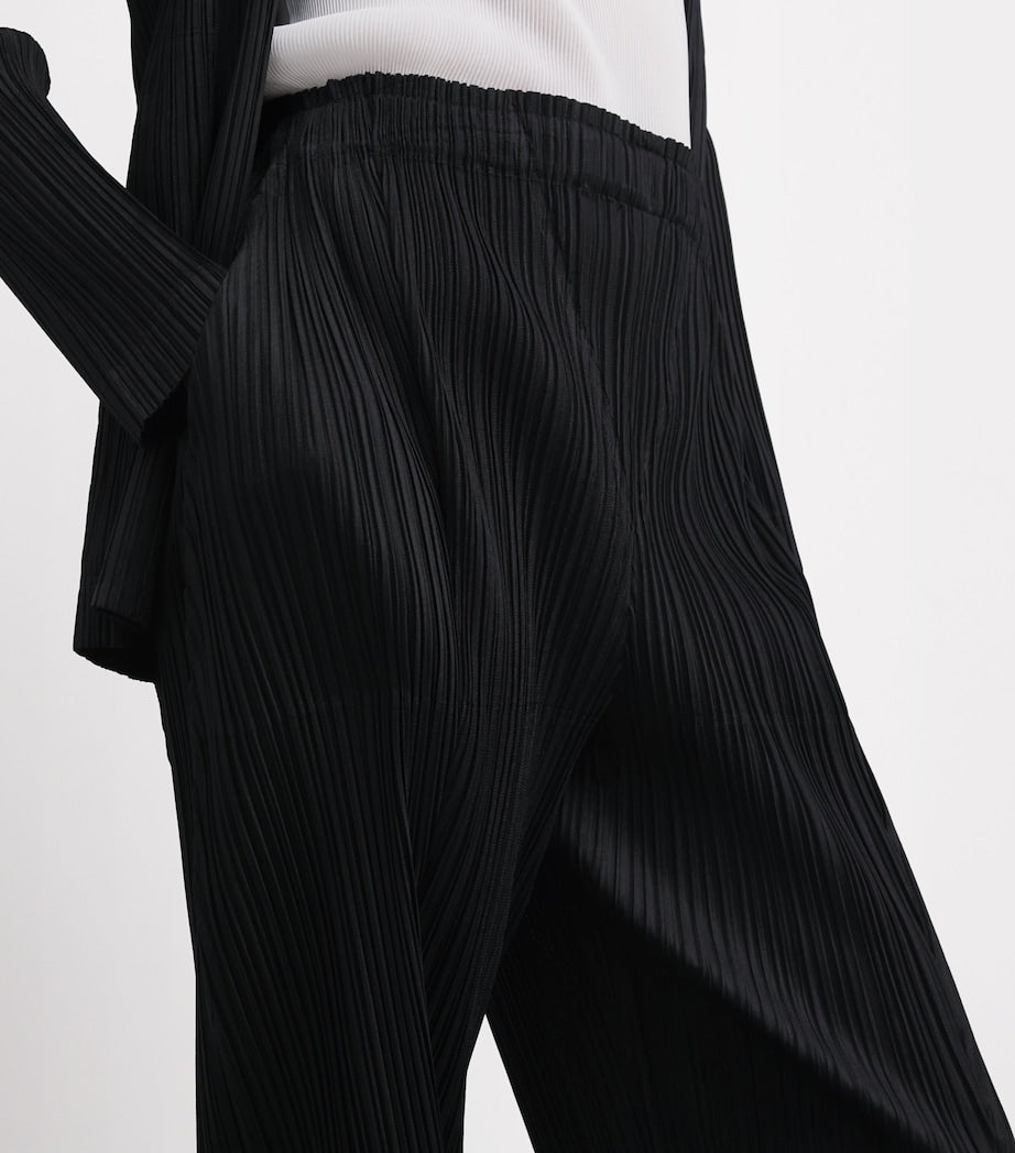 Black Thicker Bottoms 2 Trousers