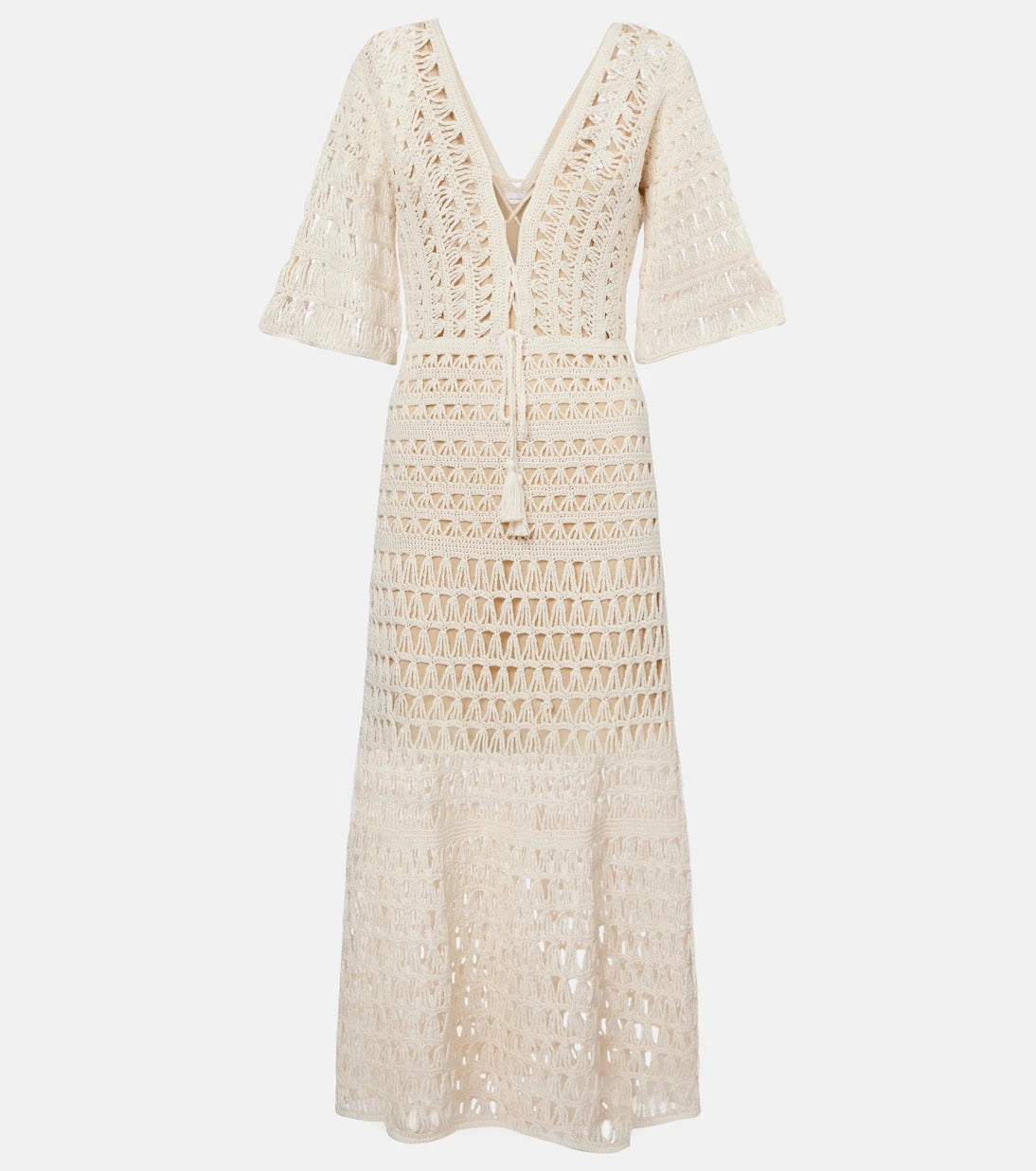 Anna Kosturova - Crochet cotton maxi dress