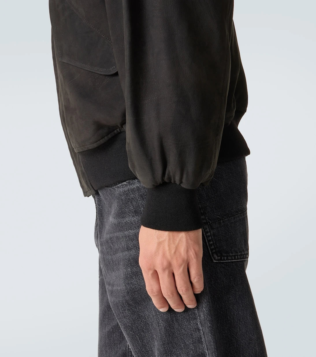 A.Presse - Suede blouson jacket