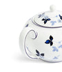 Wild Strawberry Inky Blue Teapot