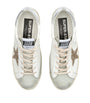 Golden Goose White Leather Superstar Sneakers