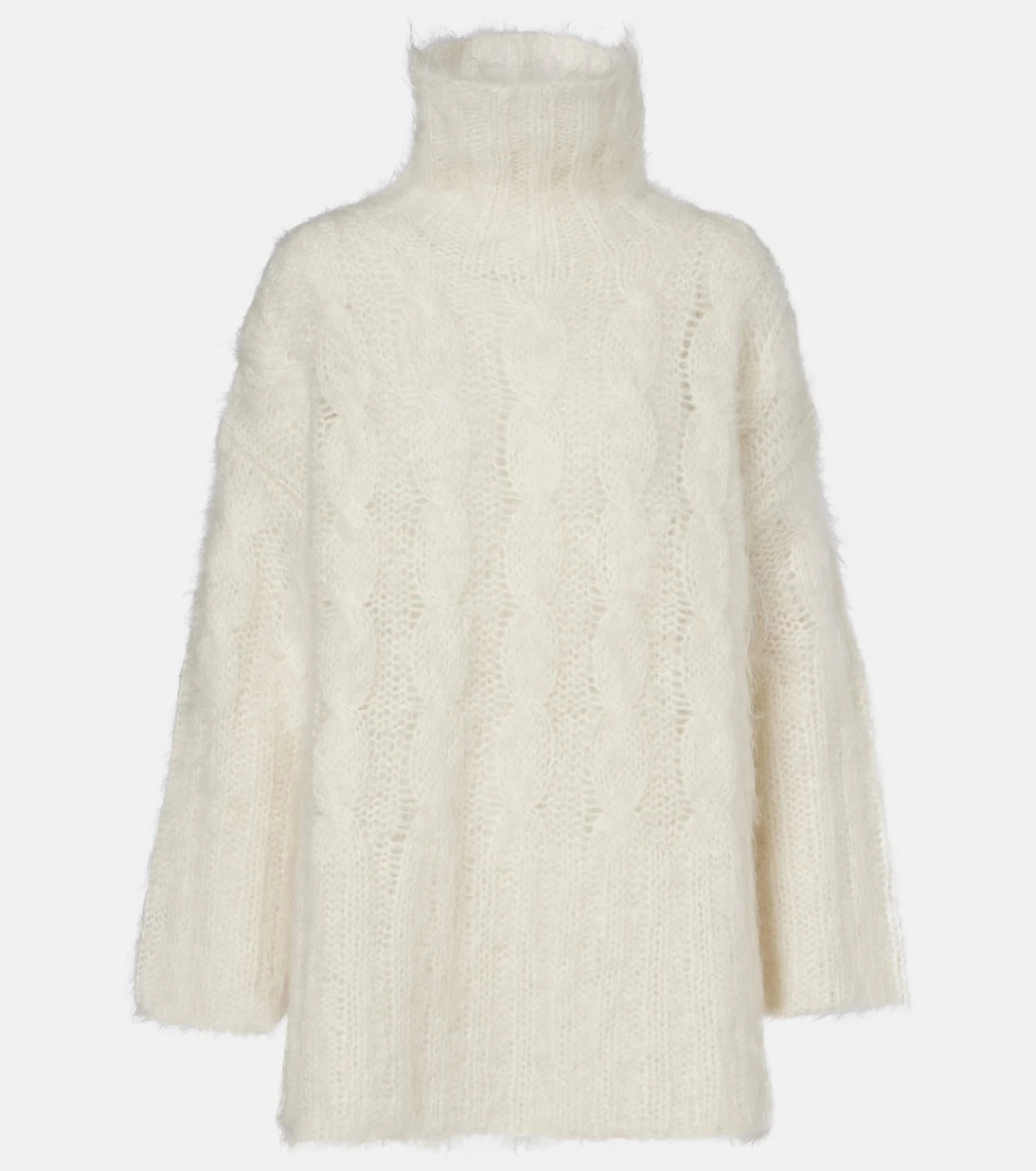 Joseph - Fortin cable-knit mohair-blend sweater
