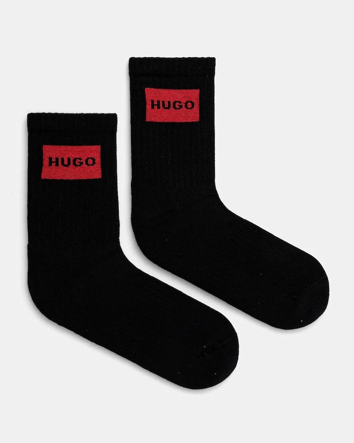 HUGO Çorap (2 Çift) 2P QS RIB LABEL CC W