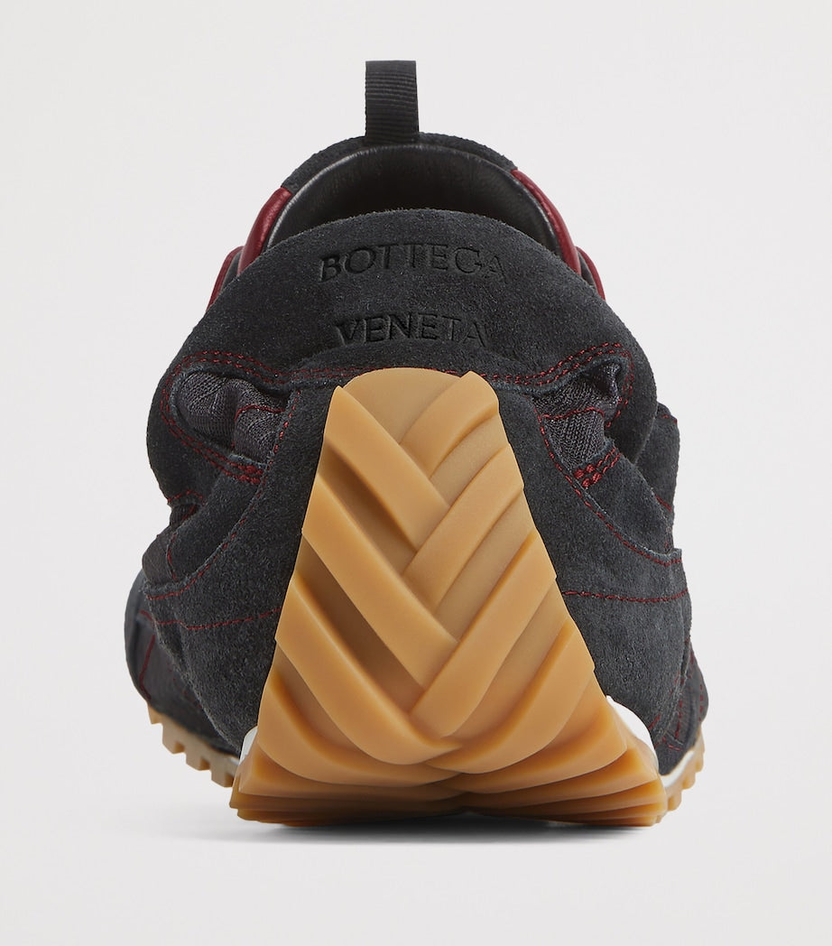 Bottega Veneta Suede-Trim Sneakers
