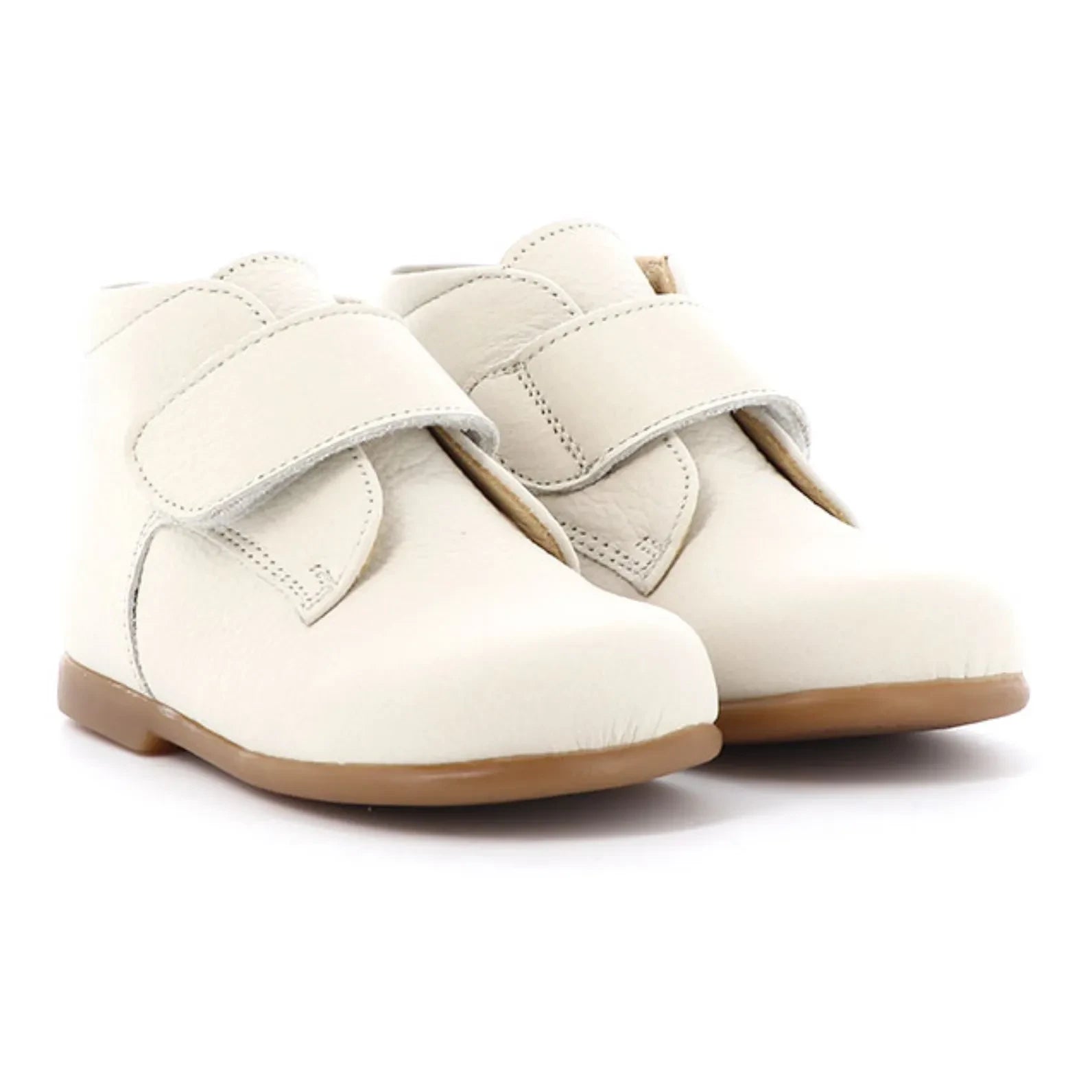 Poppée - Cadet Scratch Booties | White