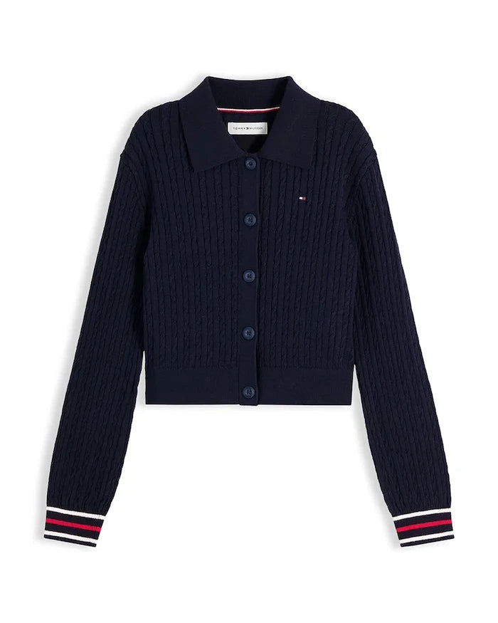 Tommy Hilfiger pamuklu çocuk yeleği
