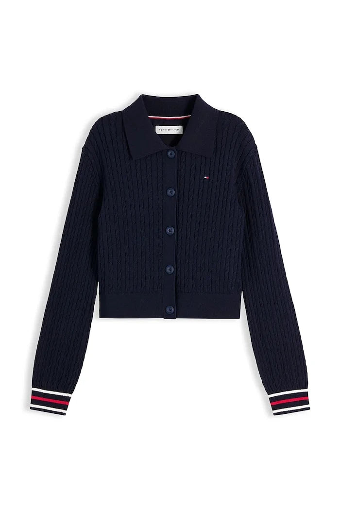 Tommy Hilfiger pamuklu çocuk yeleği