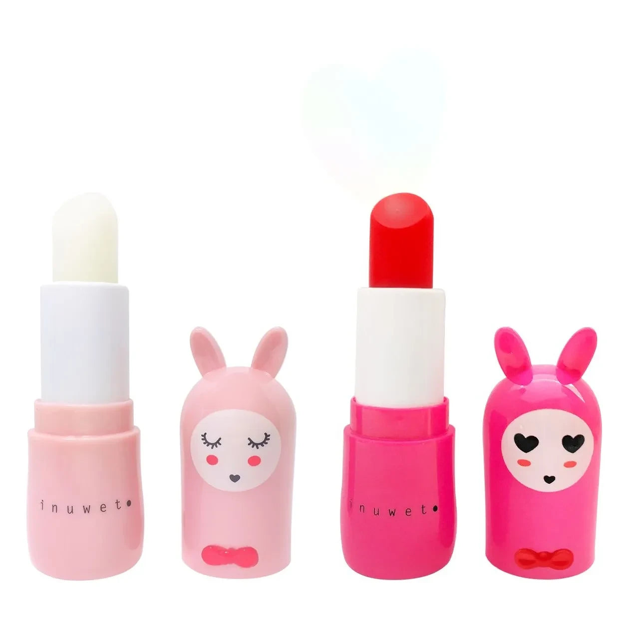 Inuwet - Bloom lip balm duo - strawberry and cherry
