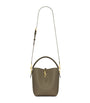 Green Calfskin Le 37 Bucket Bag