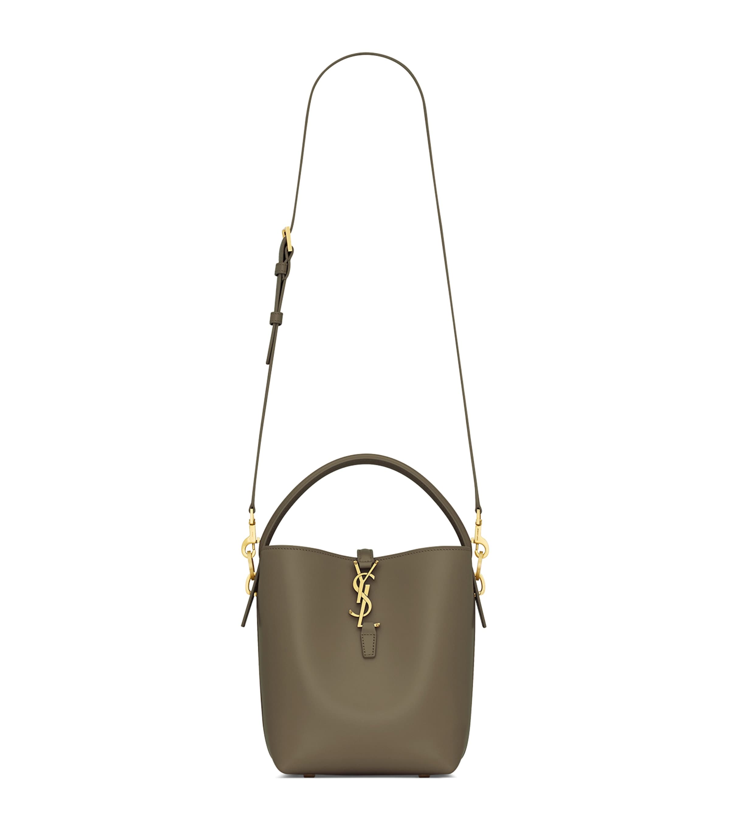 Green Calfskin Le 37 Bucket Bag