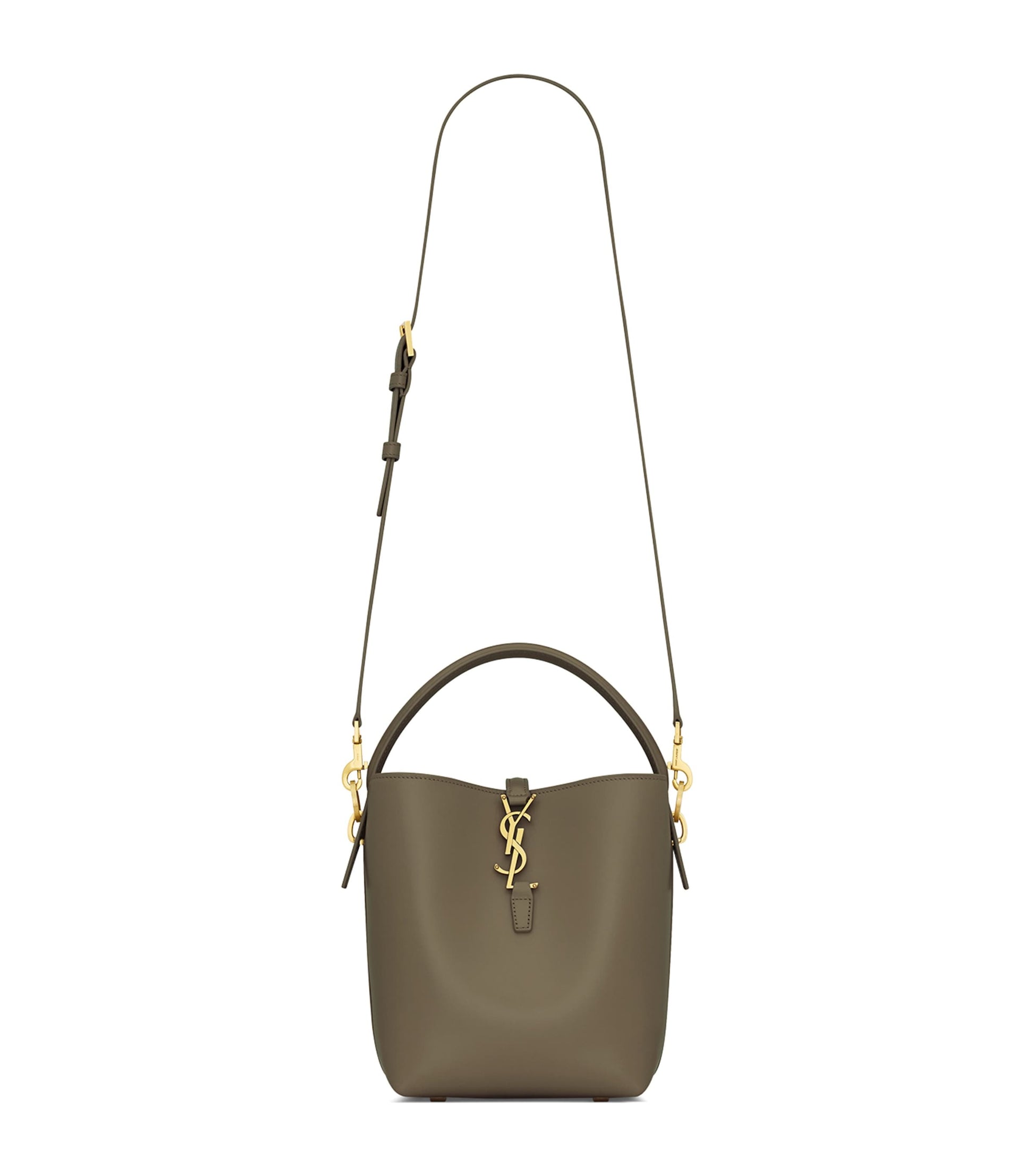 Green Calfskin Le 37 Bucket Bag