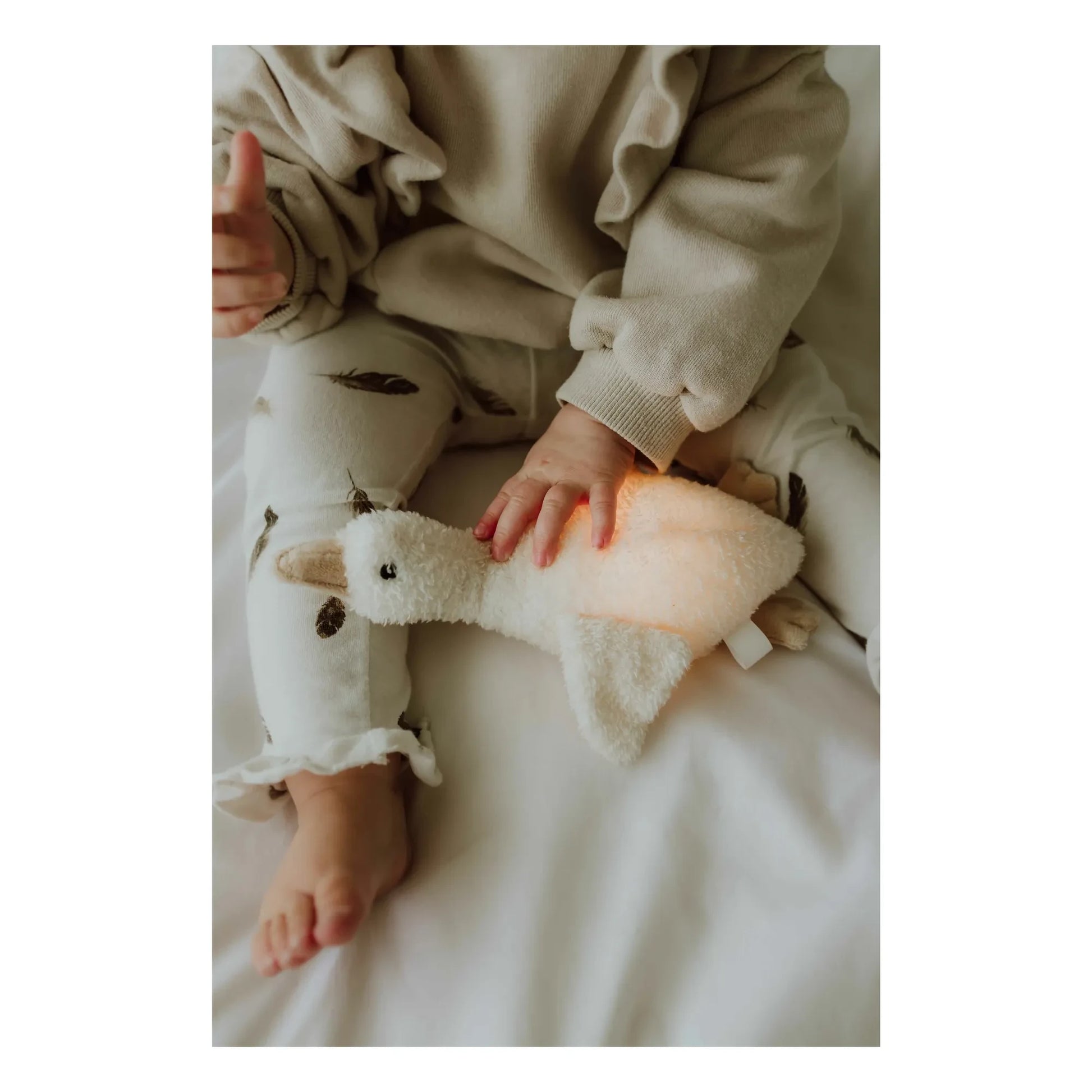 Flow - Liva nightlight plush | Ecru