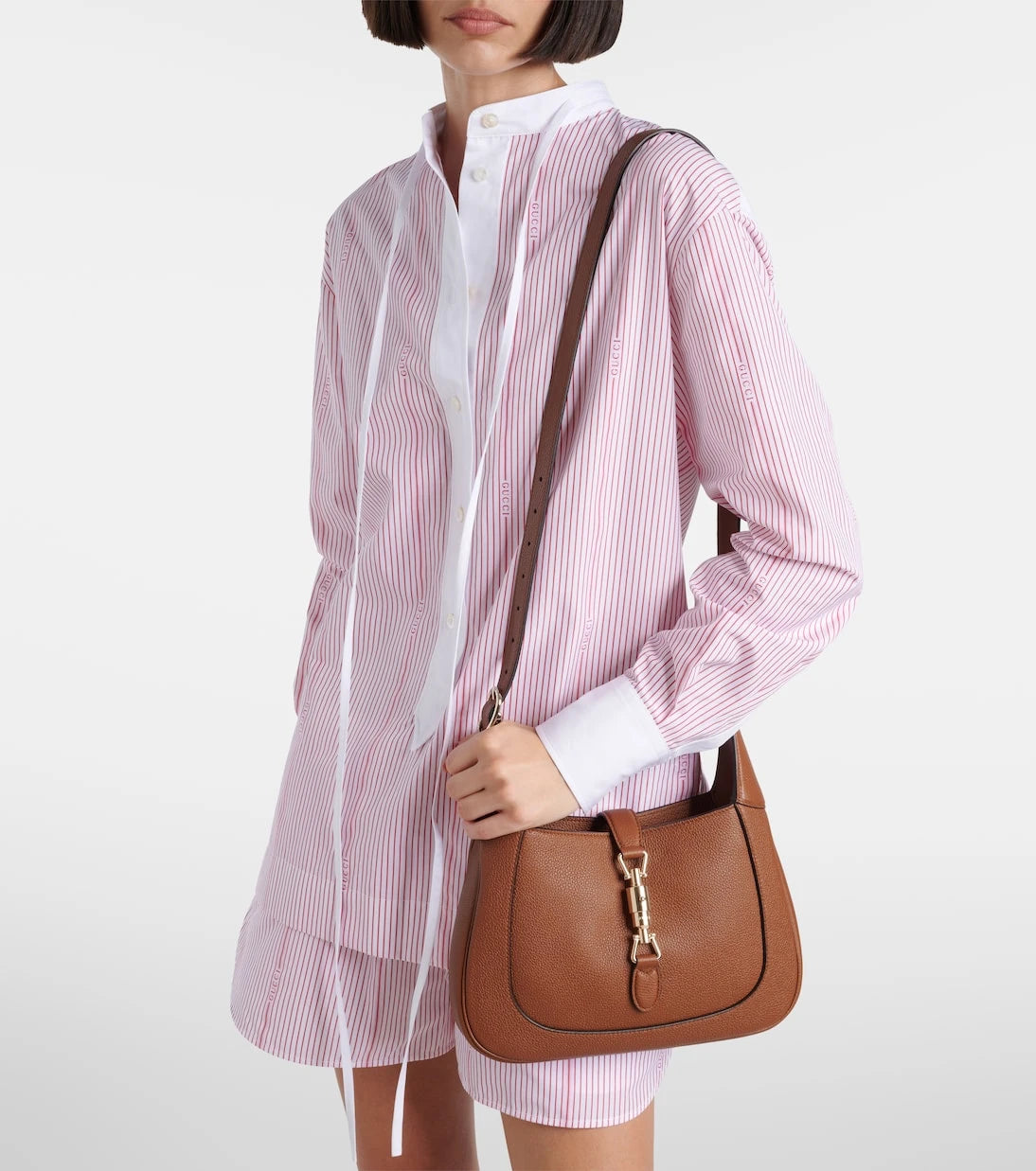Gucci - Gucci Jackie 1961 Small leather shoulder bag