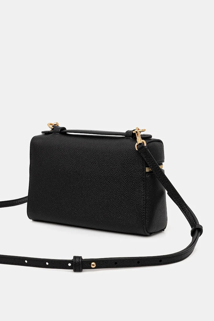 Кожена чанта Tory Burch Romy Slim