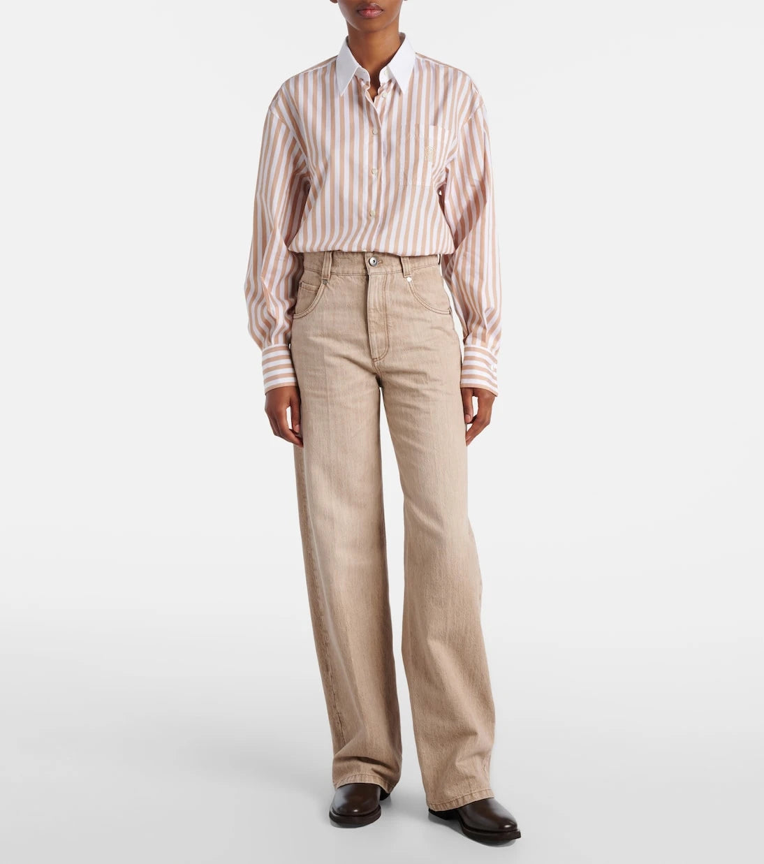 Brunello Cucinelli - Wide-leg jeans