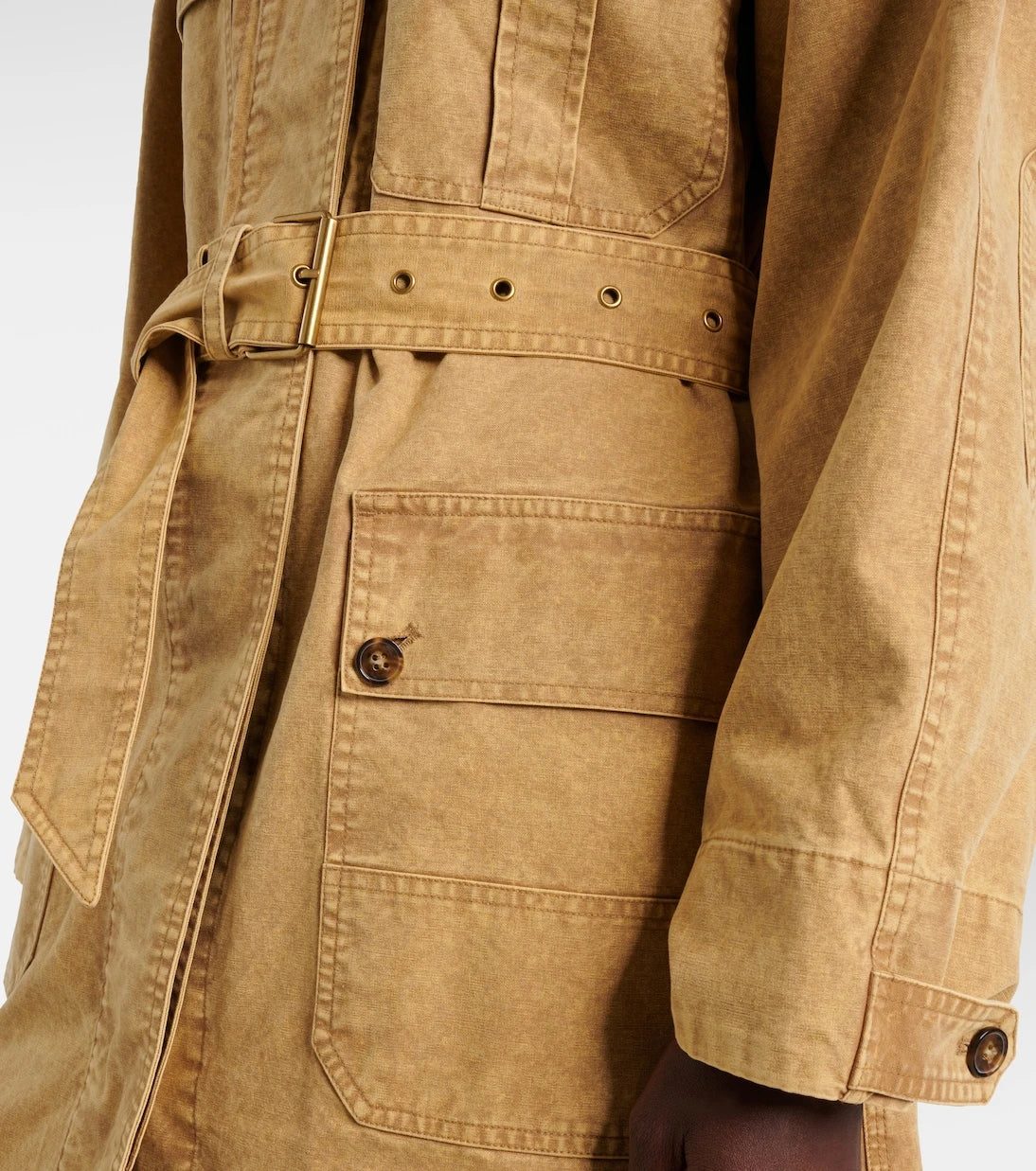 Marant Etoile - Michaela denim trench coat