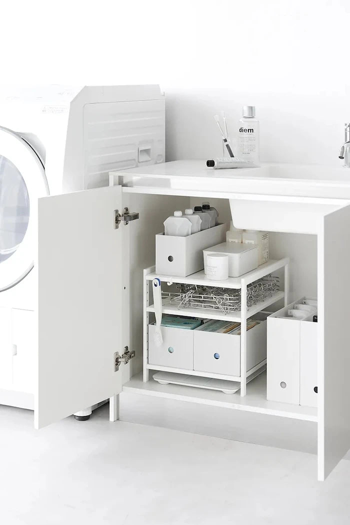 Yamazaki Tower Lavabo Altı Organizatör 33 x 41,5 x 34,5 cm