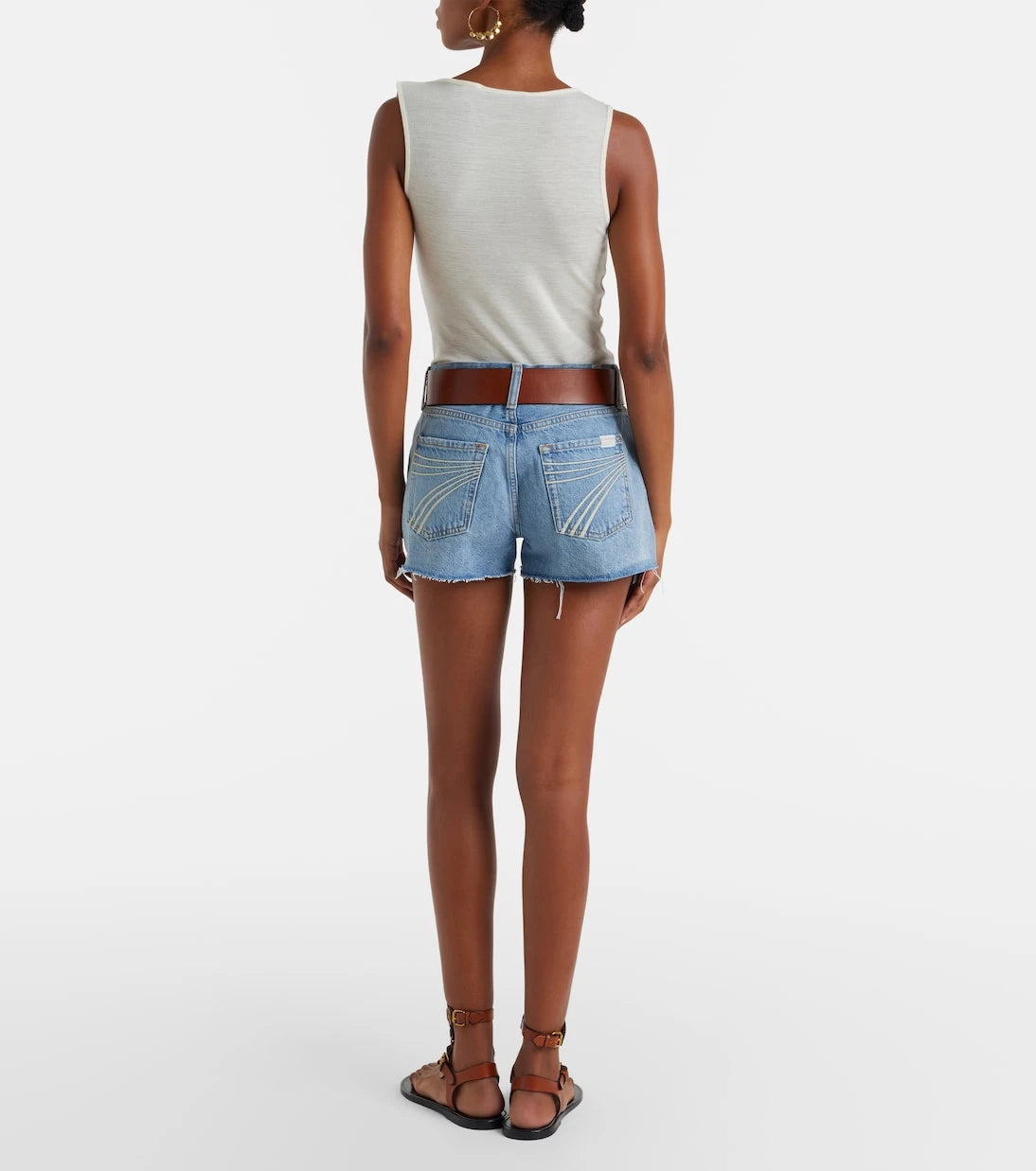 7 For All Mankind - June denim shorts