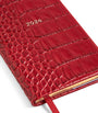 Mara Leather Croc-Embossed Panama 2026 Pocket Diary