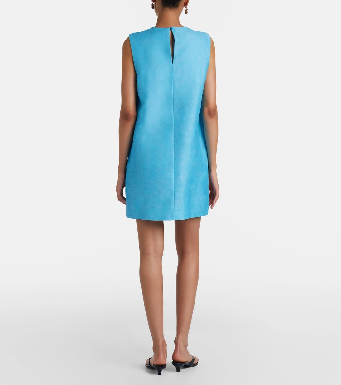 Alémais - x MLAK Lenny printed linen-blend minidress