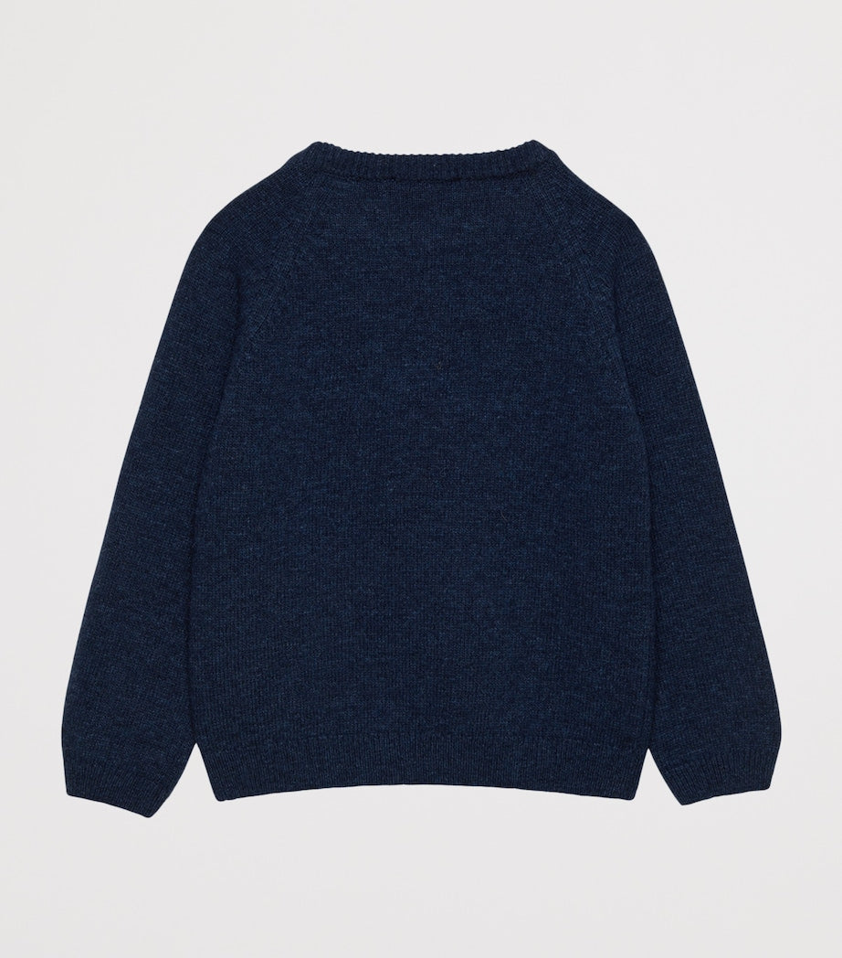 Wool-Blend Triceratops Sweater (2-5 Years)