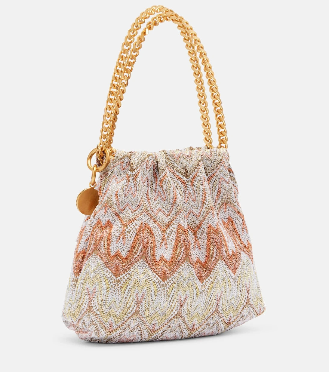 Missoni - Zigzag lamé bucket bag