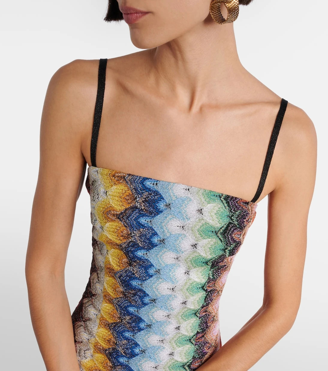 Missoni - Lamé minidress