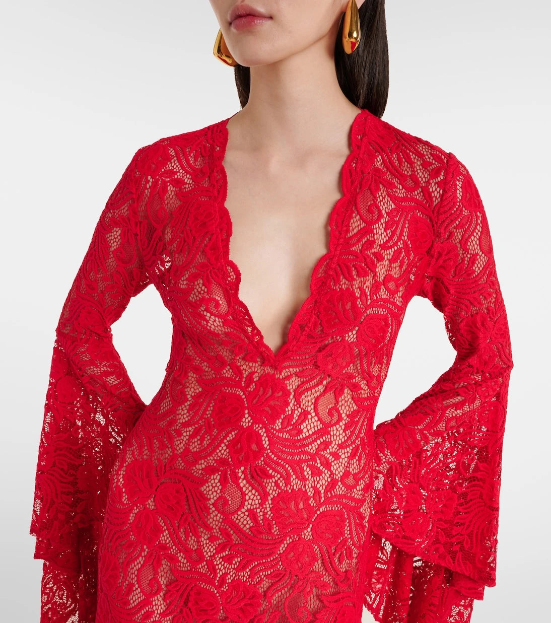 Alexandra Miro - Kara lace beach dress
