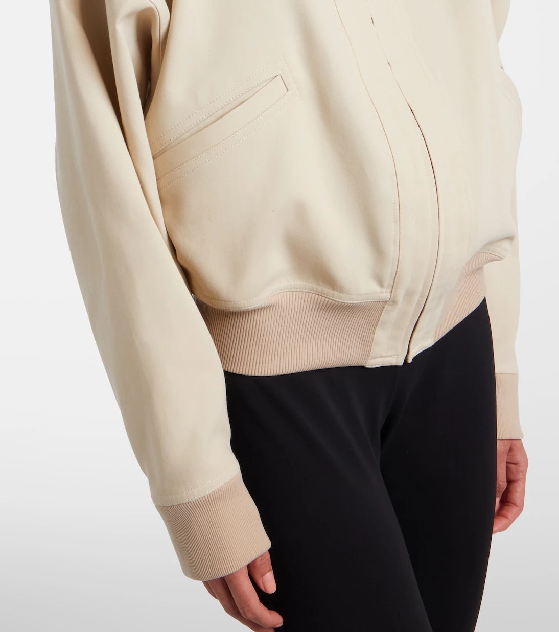 Gucci - Cotton poplin bomber jacket