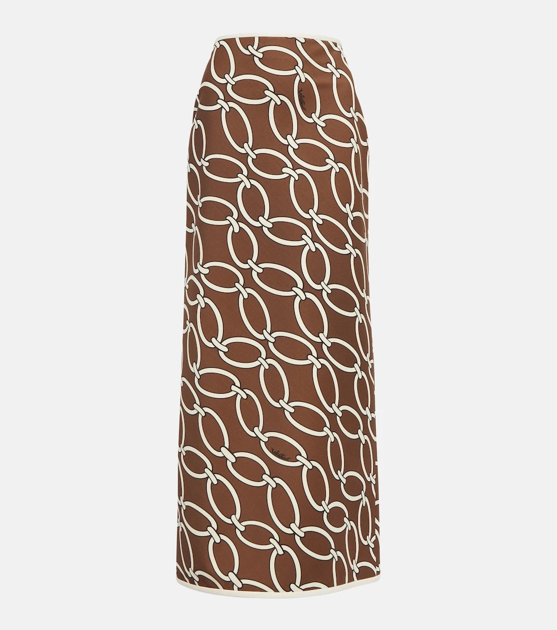 Valentino - Chain-print maxi skirt