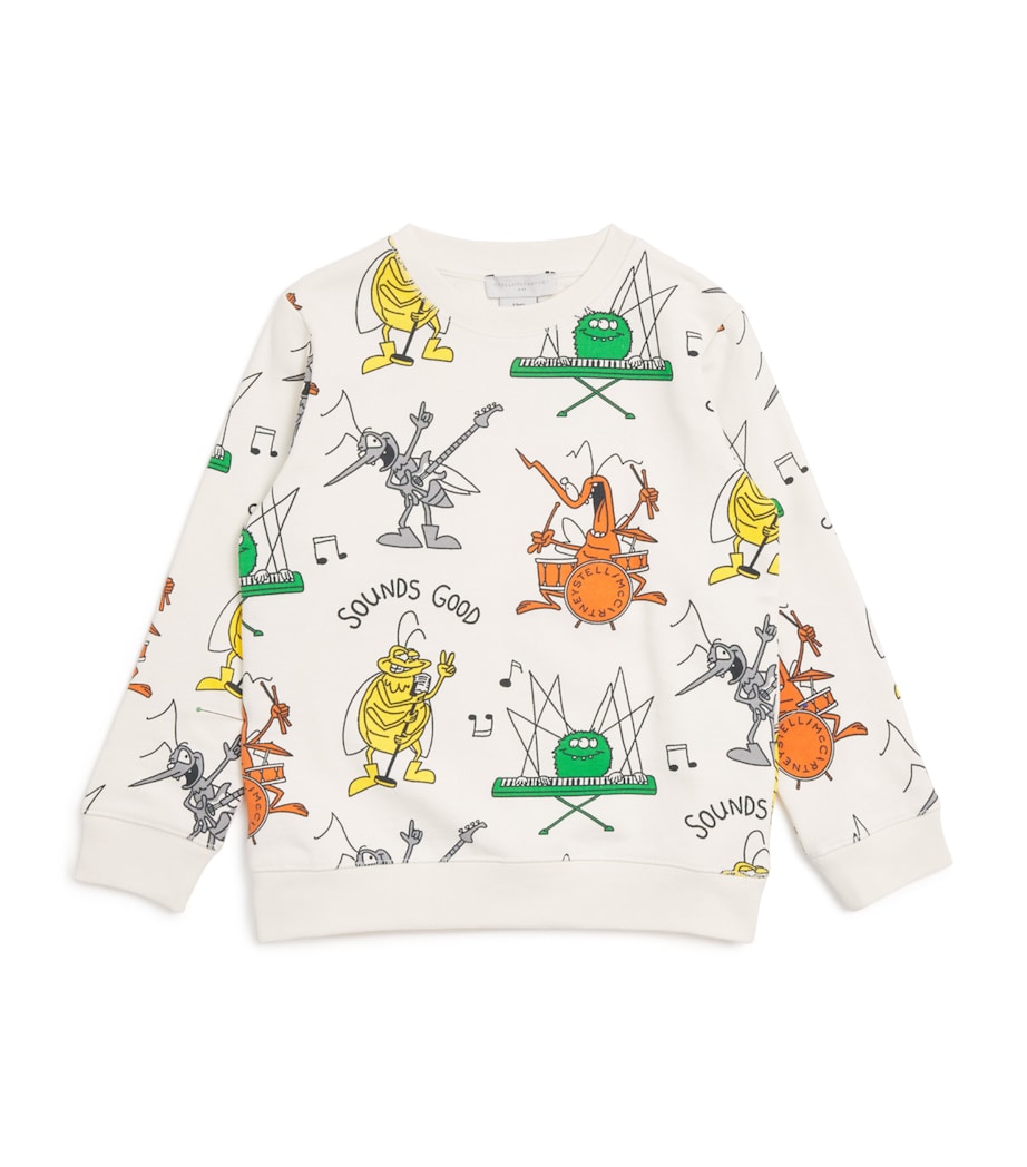 Bug Band Print Sweatshirt (2-14 Years)