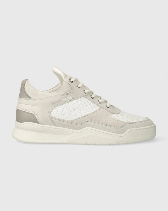 Deri Spor Ayakkabı Filling Pieces Low Top Panelled