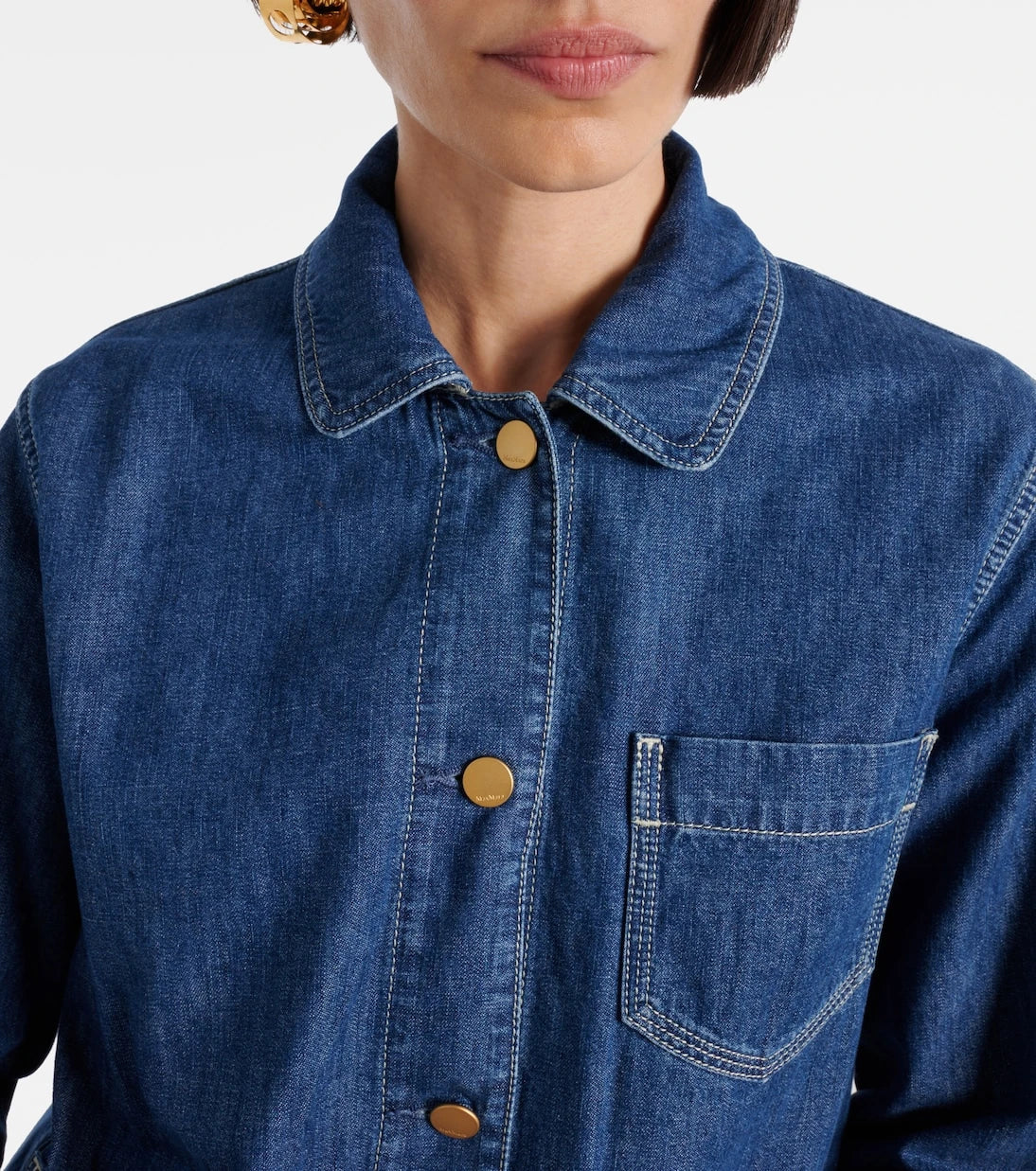 'S Max Mara - Denim overshirt