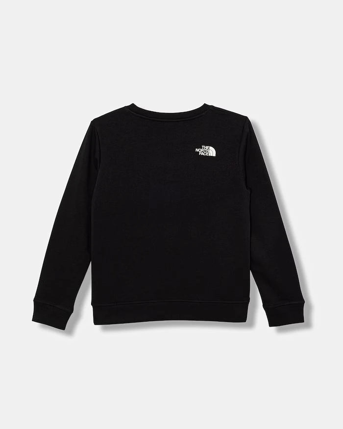 The North Face çocuk pamuklu G FLORA RELAXED CREW sweatshirt