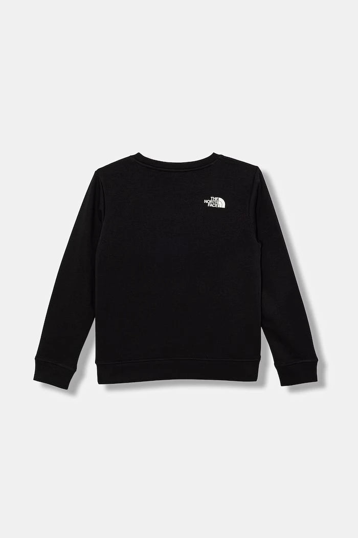 The North Face суичър за деца от памук G FLORA RELAXED CREW