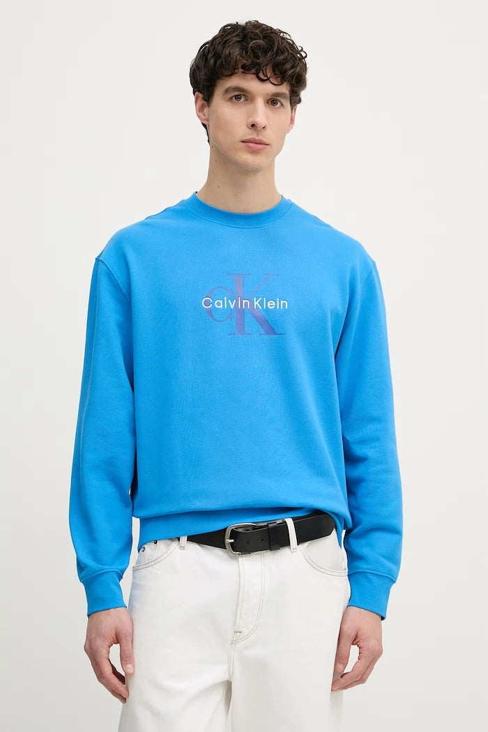Calvin Klein Jeans erkek pamuklu sweatshirt