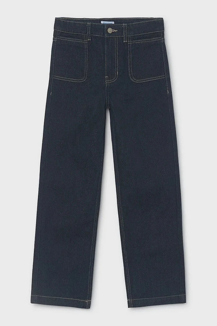 Çocuklar için relaxed fit kot pantolon