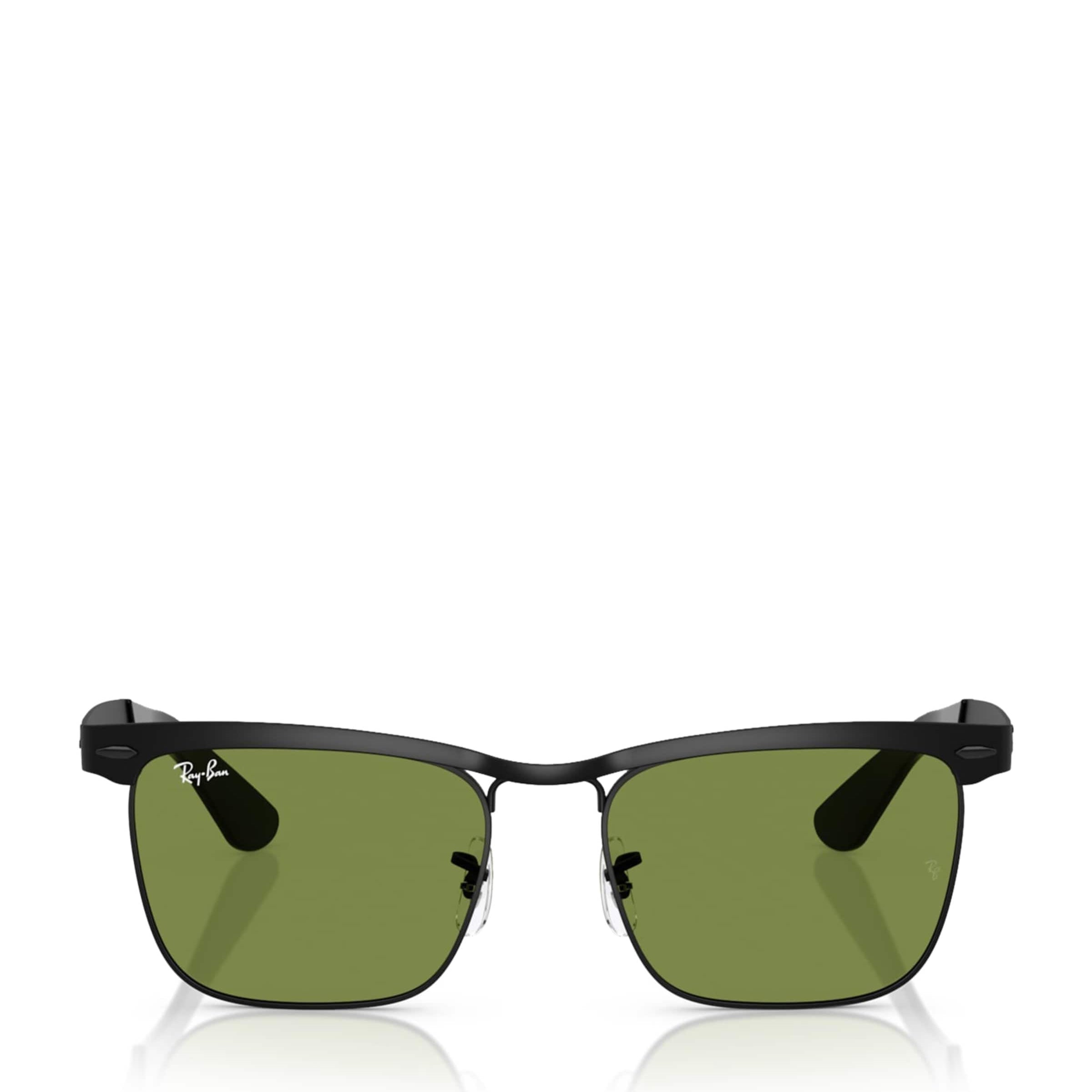 Ray-Ban Black RB3875 Wayfarer Deluxe Square Sunglasses