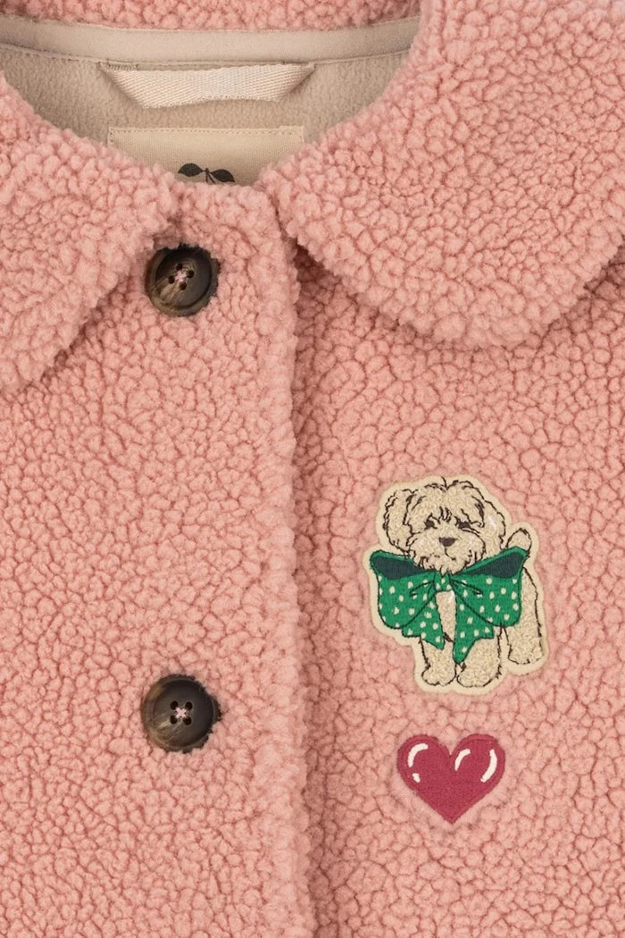 Çocuklar için polar palto JODY COAT GRS