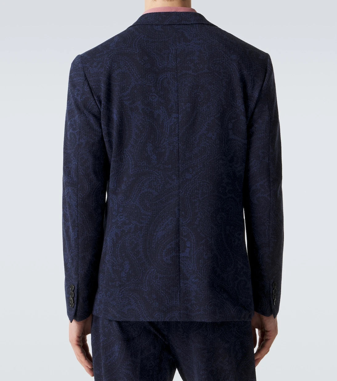 Etro - Printed jersey blazer