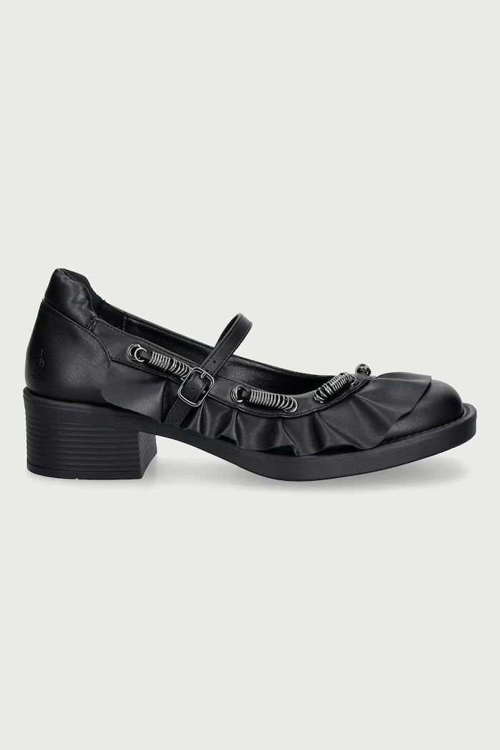 Ruffle Chain Mary Janes Babetler