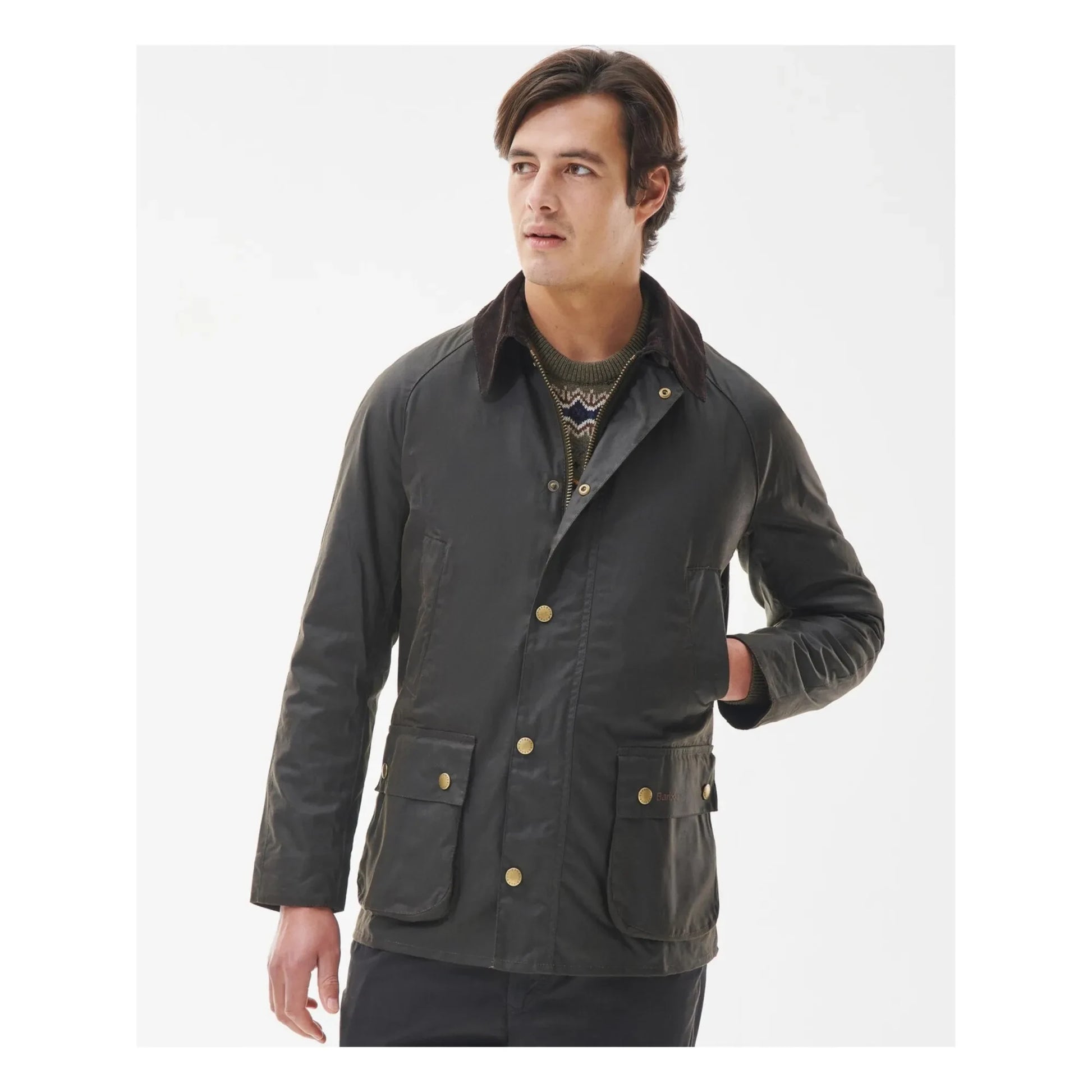 Barbour - Ashby Wax jacket | Olive green