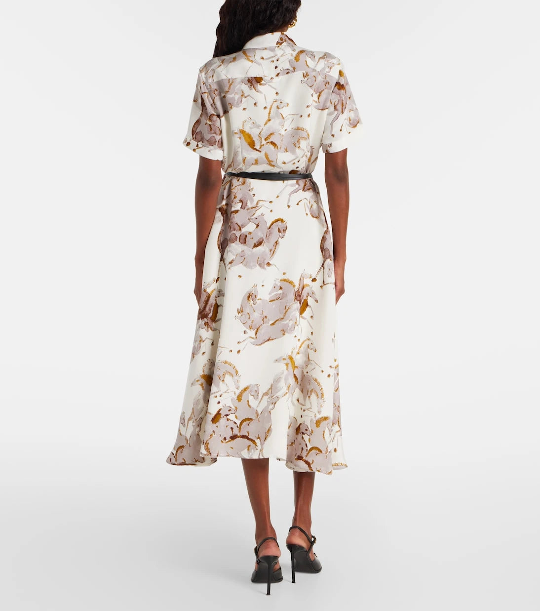 Altuzarra - Kiera printed silk shirt dress