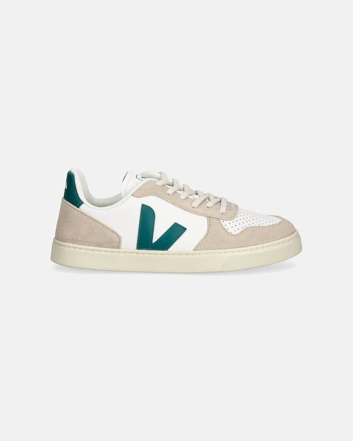 Deri spor ayakkabı Veja Small V-10 Laces
