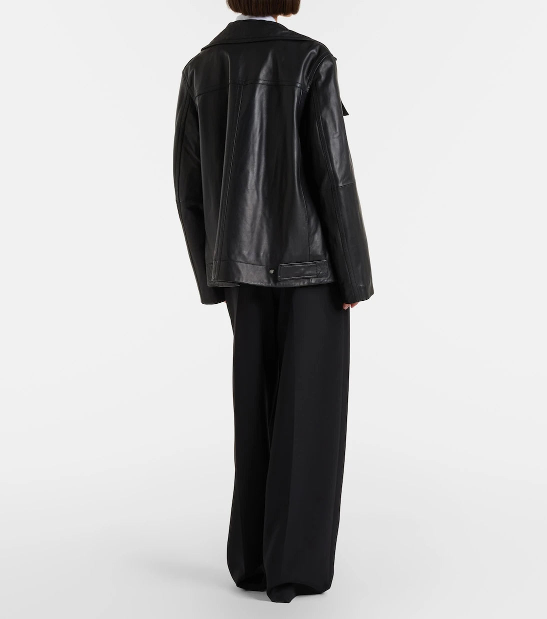 Sportmax - Pleated low-rise wide-leg pants
